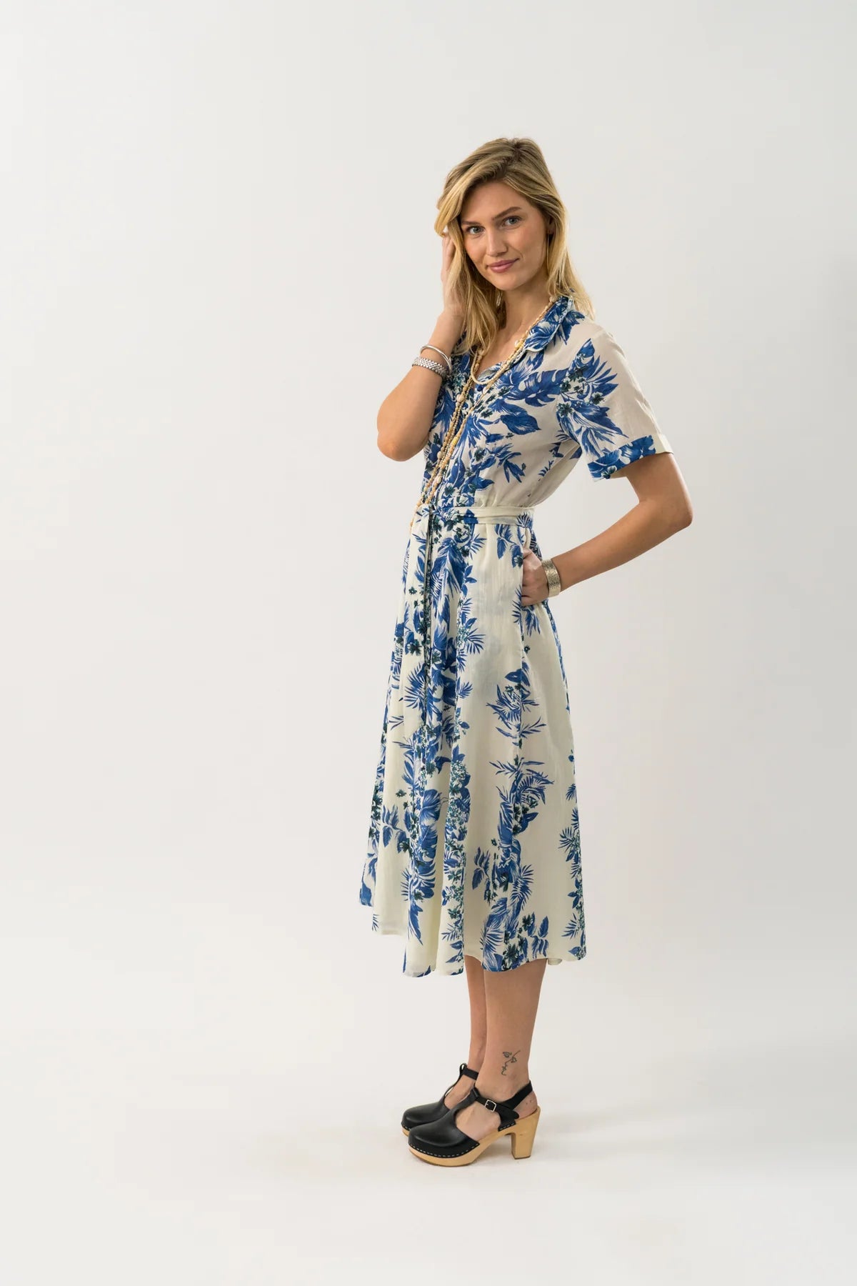 Lolly’s Laundry - Blake Voile Cotton Shirt Dress