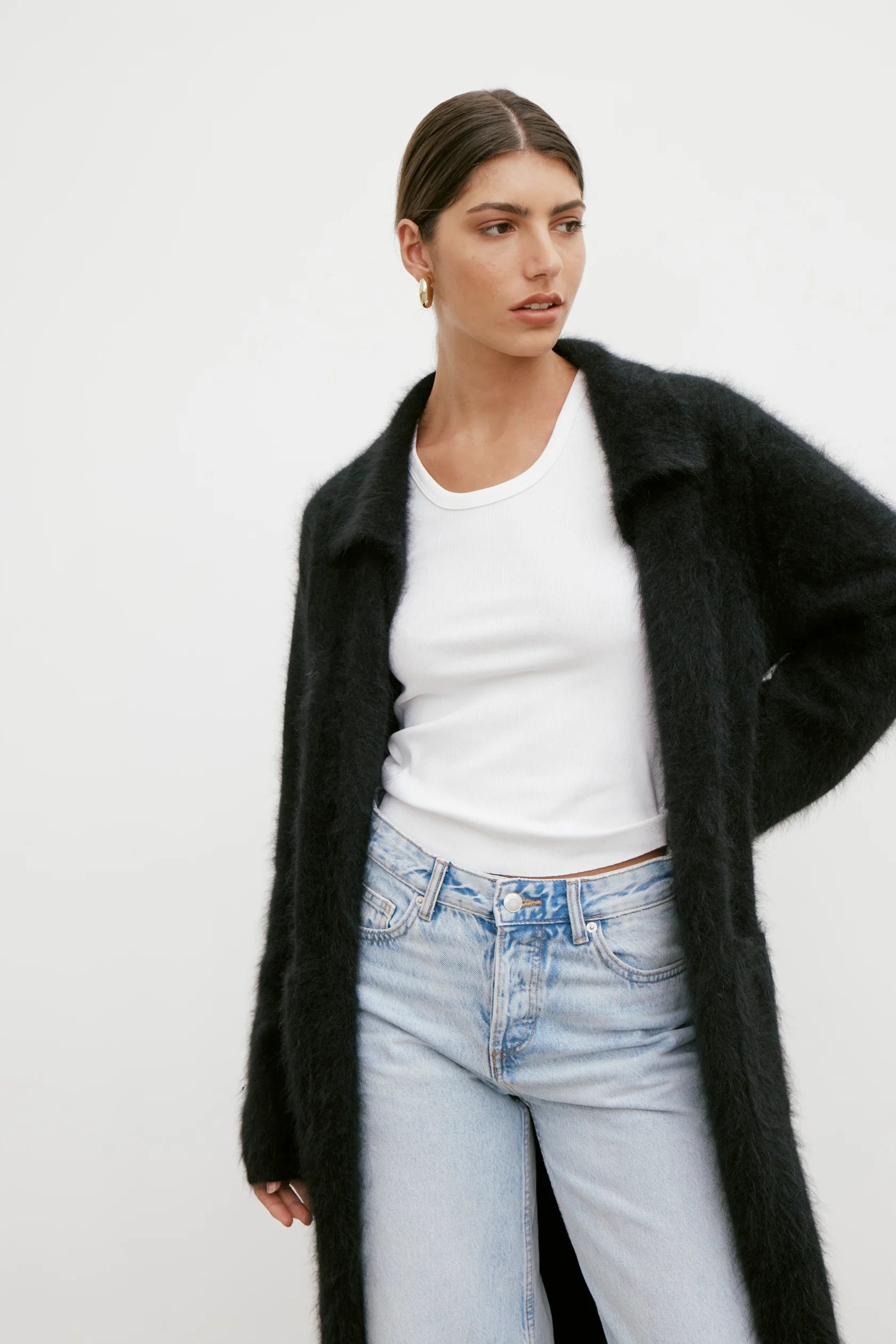 World of Nomads - Carla Cardigan Black