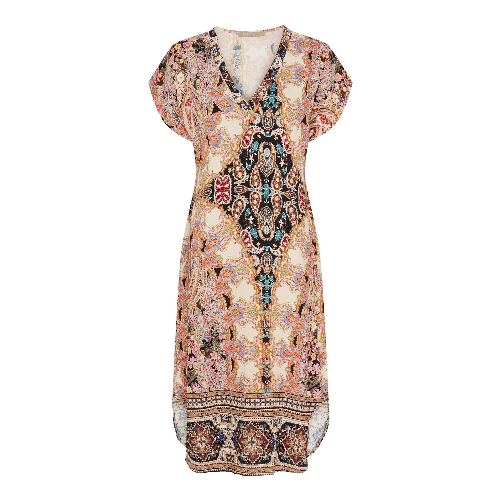 Marta Du Chateau - Havanna Dress in Black Print