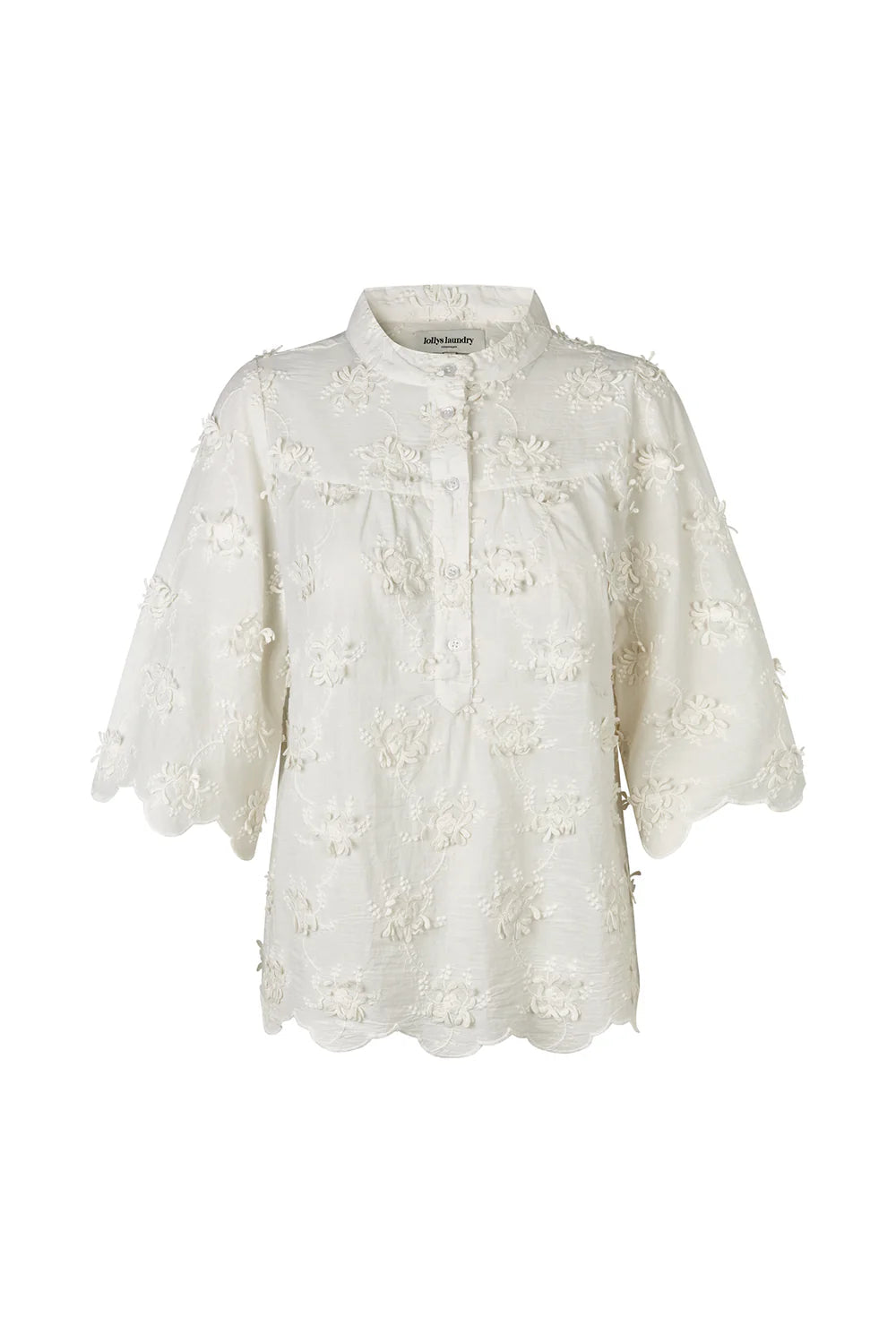 Lolly’s Laundry - Louise SS Blouse Creme