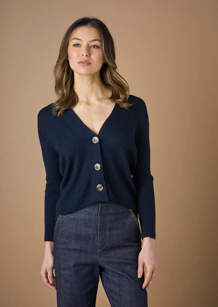 Uimi - Wednesday Cardigan Merino Ink