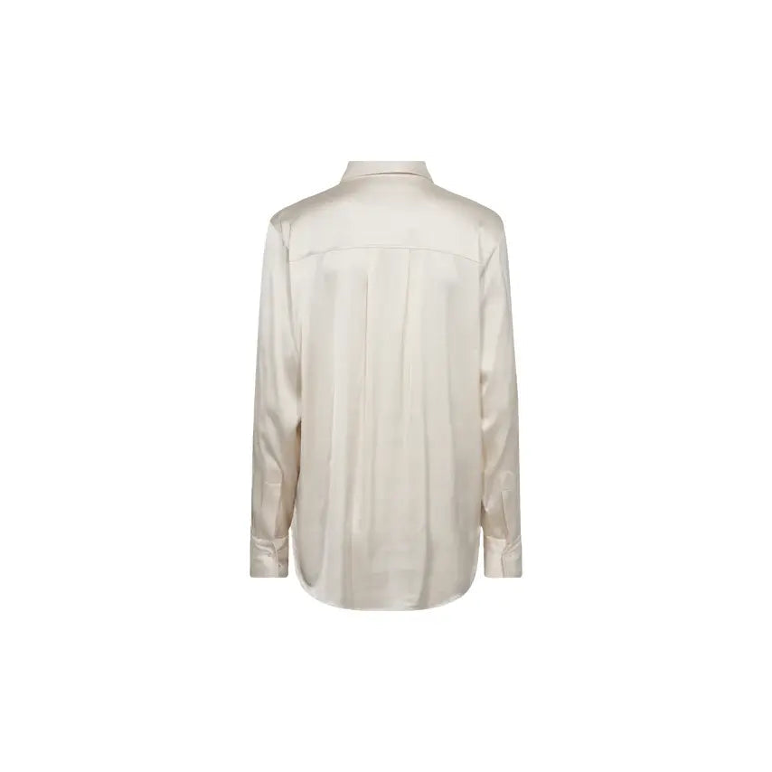 Mos Mosh - Linda Satin Shirt Ecru