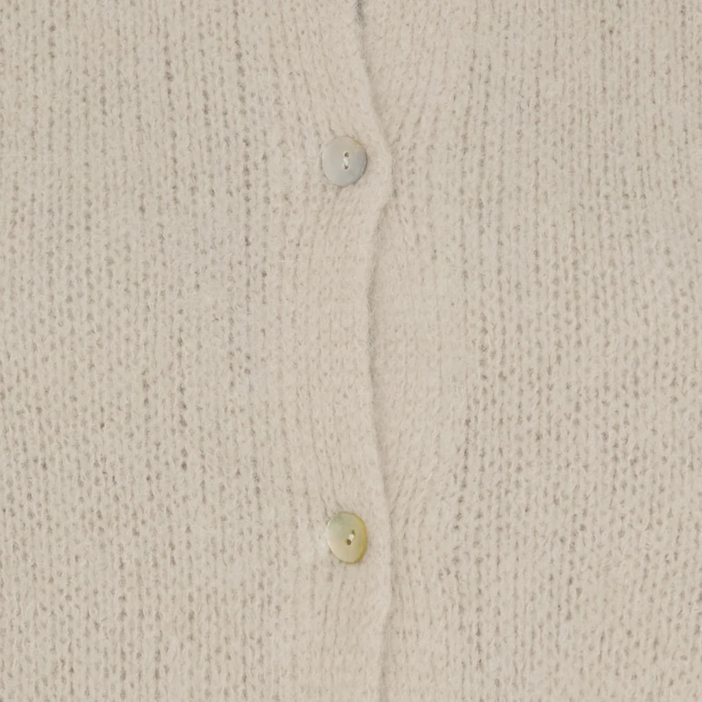 Marta Du Chateau - Juliana Knit Cardigan Beige