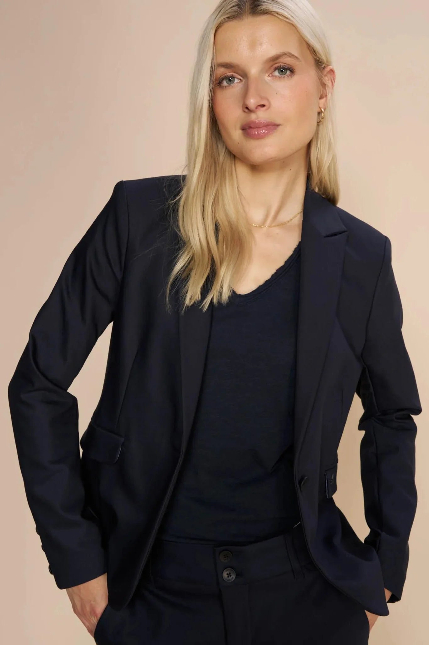 Mos Mosh - Blake Night Blazer - Navy