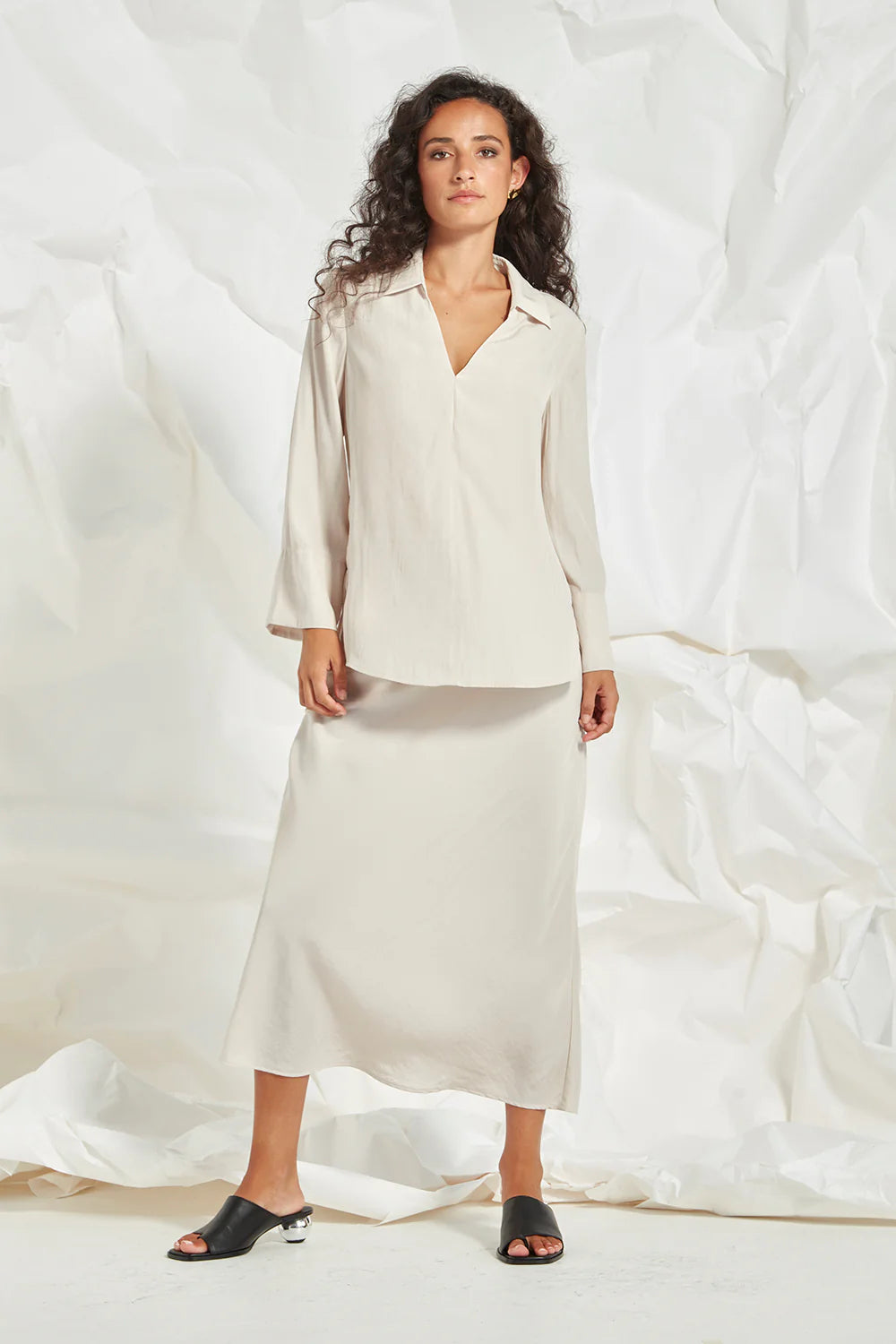 Glide - Corinna Blouse Champagne
