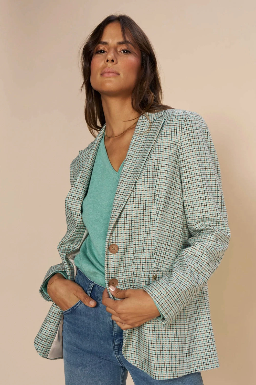 Mos Mosh - Mary Cami Blazer Wasabi
