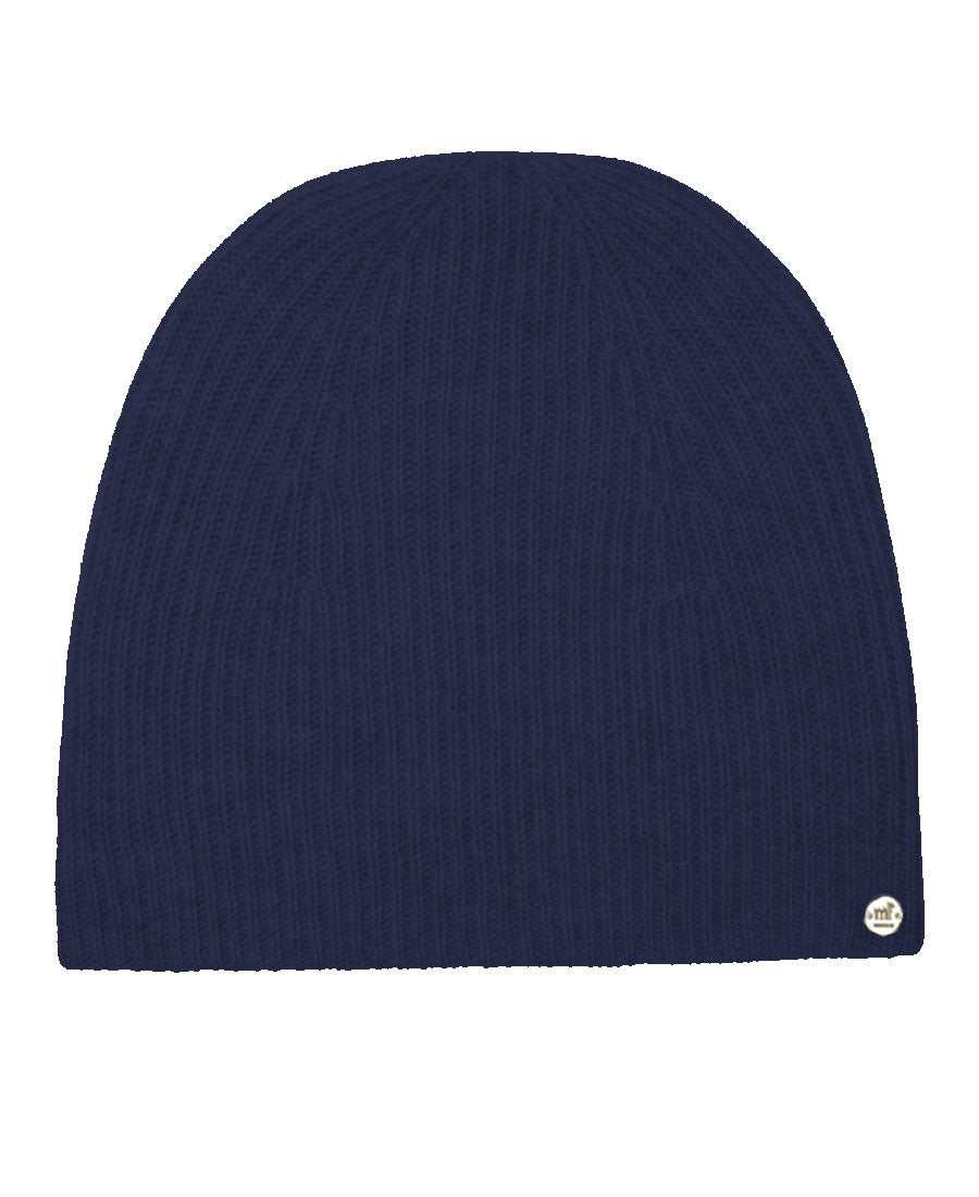 Mia Fratino - Ribbed Beanie - Jet Black, Alabaster, French Navy, Toast, Foggy Grey