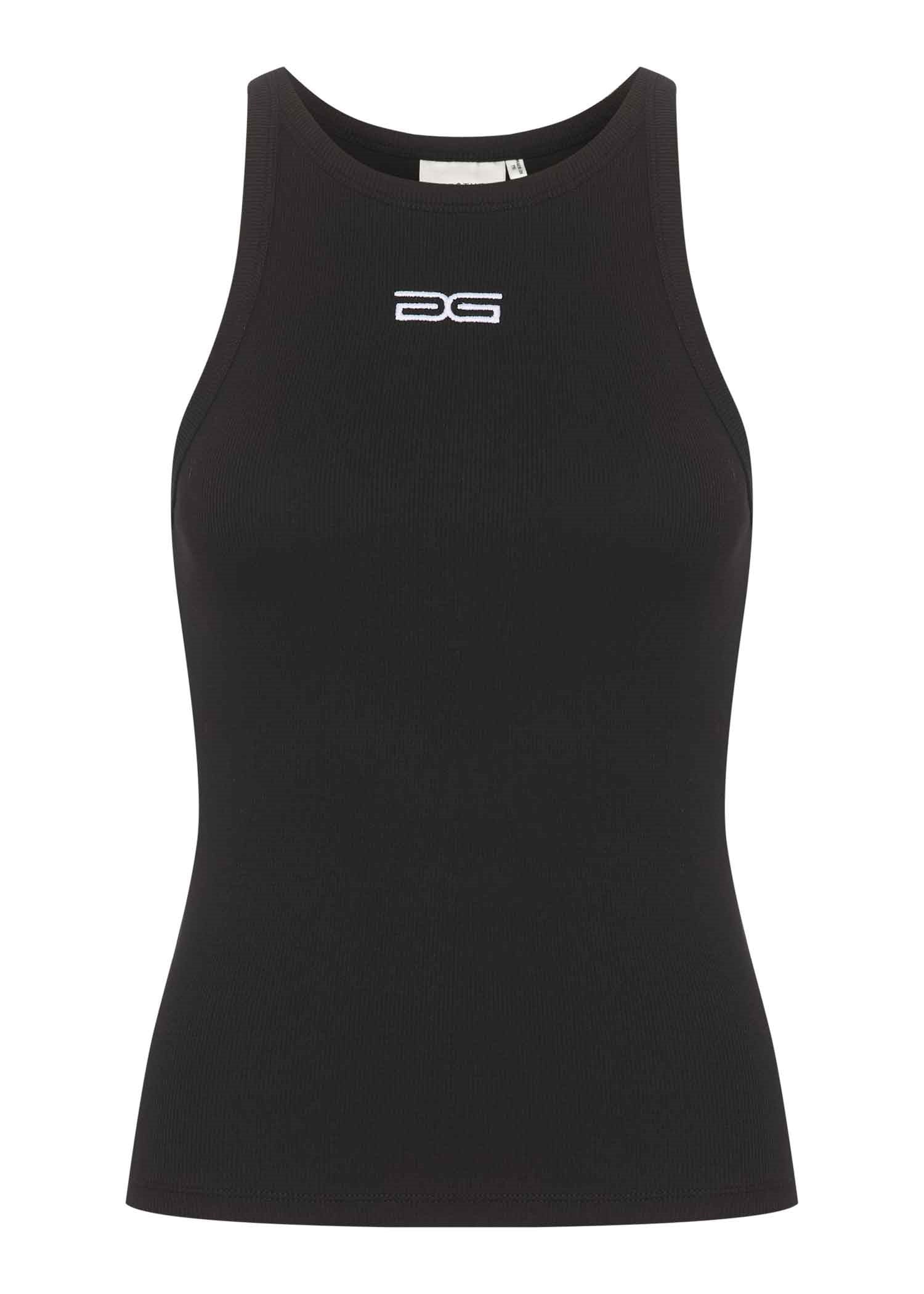 Gestuz - Drew Logo Tank Black