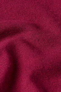 King Louie - Cardi Round Neck Cocoon Beaujolais Red