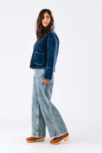 Lolly's Laundry - Ananda Jacket Blue Velvet