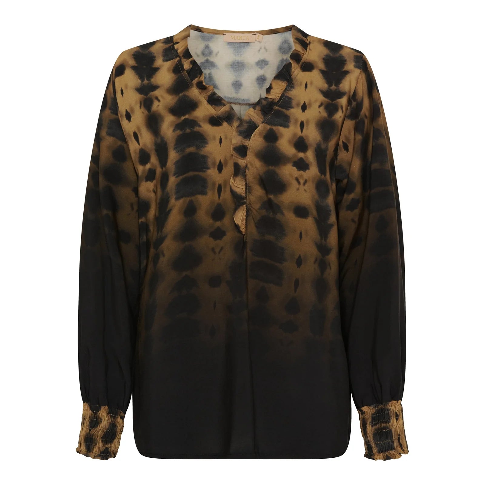 Marta Du Chateau - Mayra Shirt Black