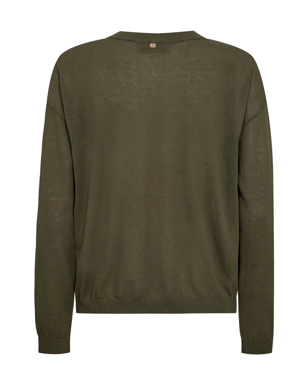 Mos Mosh - Alyce Linen Cardigan Dusty Olive