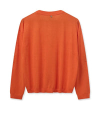 Mos Mosh - Alyce Linen Cardigan Firecracker