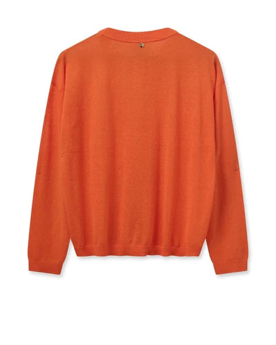 Mos Mosh - Alyce Linen Cardigan Firecracker