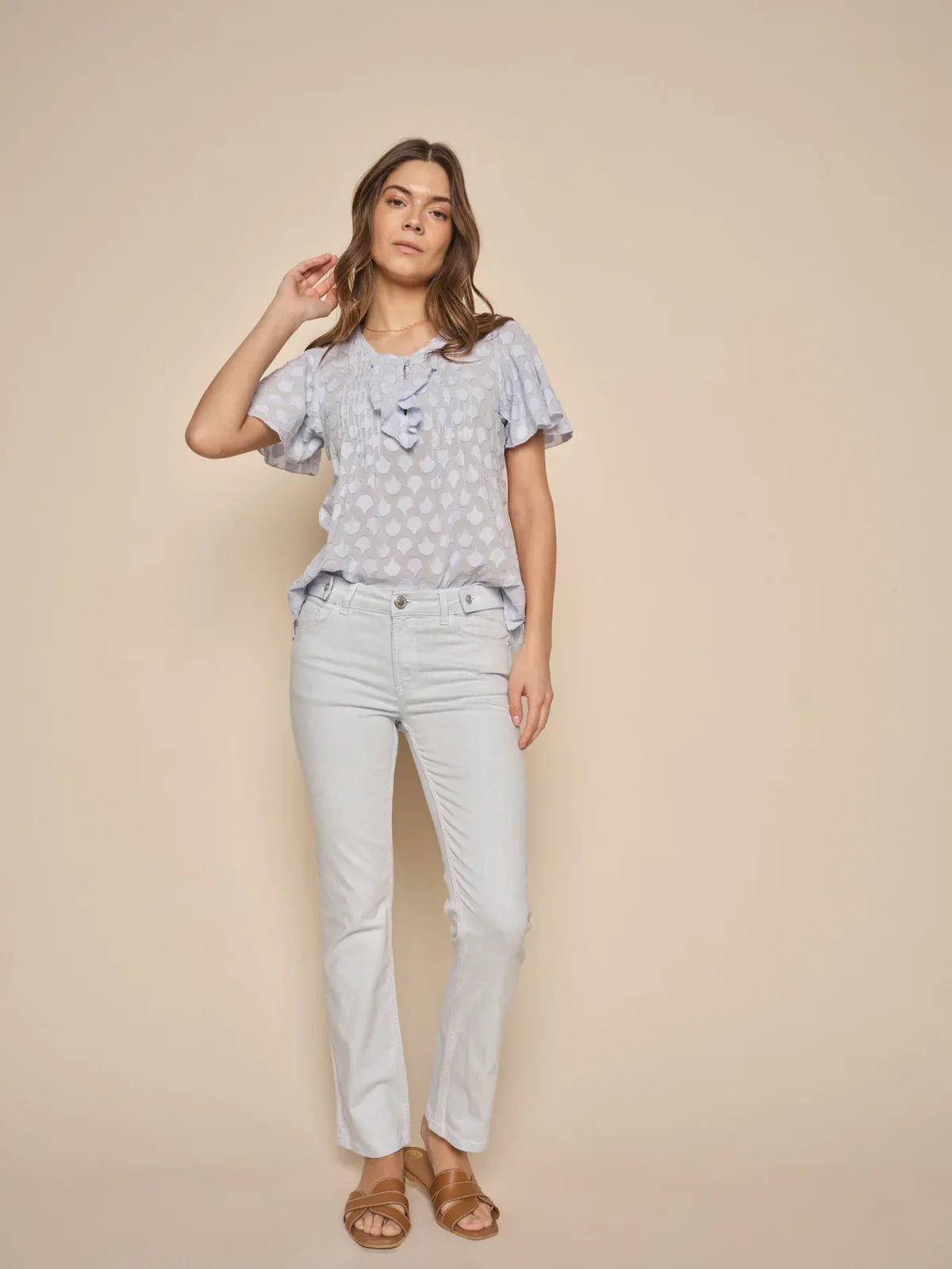 Mos Mosh - Ashley Ayame Jeans Light Blue