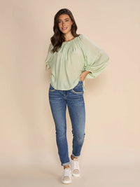 Mos Mosh - Naomi Diva Jeans Mid Blue