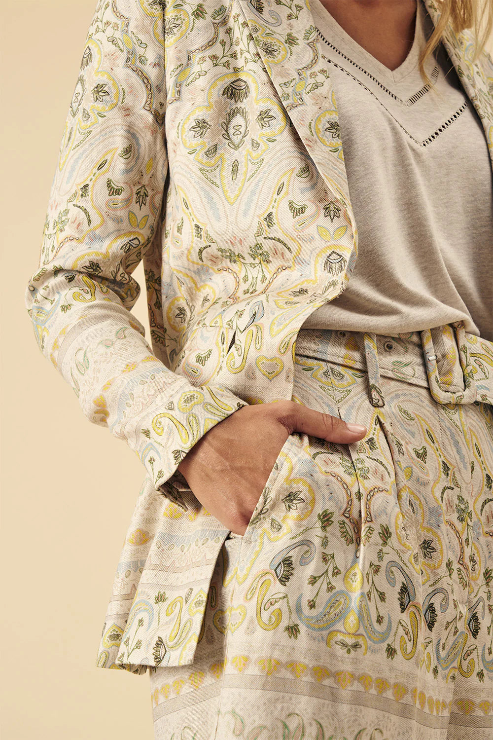 Mos Mosh - Selda Mira Blazer Goldfinch