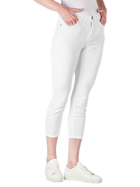 MOS MOSH - Vice Colour Capri Pant White