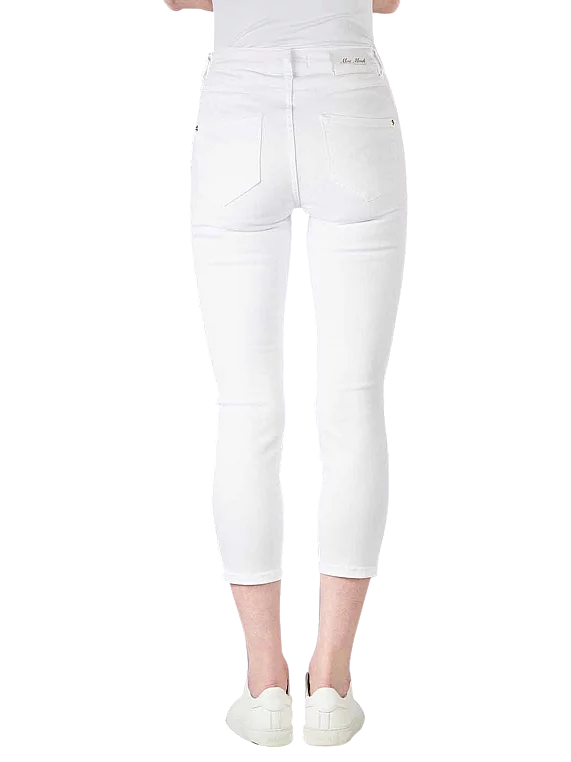 MOS MOSH - Vice Colour Capri Pant White