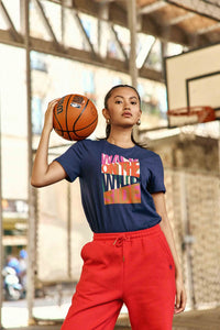 La Petite Etoile - Talk Tee Navy Marine