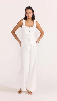 Staple the Label - Eden Pant White