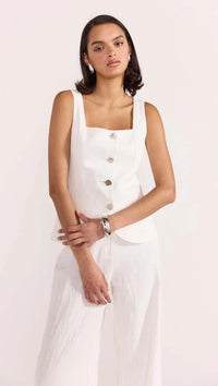 Staple the Label - Eden Pant White