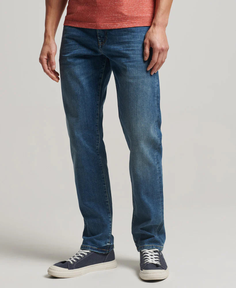 Superdry Vintage Slim Straight Jean Mercer Mid Blue – byhunterminx