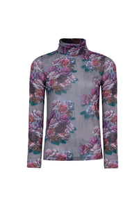 Trelise Cooper - Neck of the Woods Top Charcoal Floral