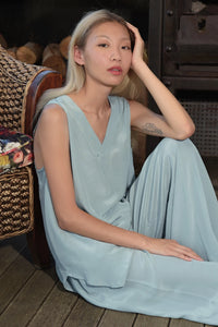 CURATE by Trelise Cooper - Soul on Fire Top Powder Blue