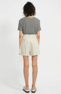 staple the label anouk city shorts high waisted linen