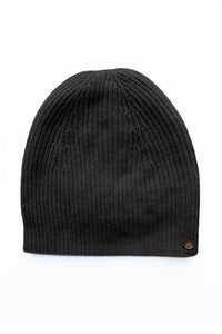 Mia Fratino - Ribbed Beanie - Jet Black, Alabaster, French Navy, Toast, Foggy Grey