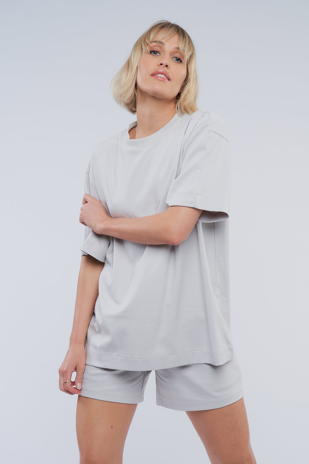 CASA AMUK - SPORT PATCH TEE - STONE