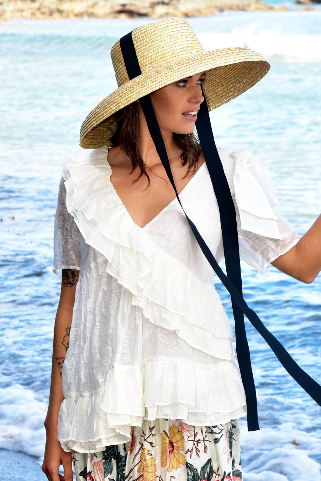 Trelise Cooper Side Hustle Top White byhunterminx