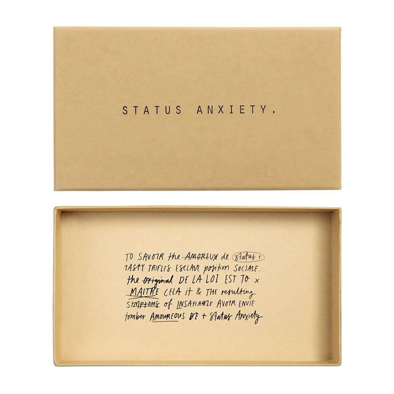 STATUS ANXIETY - SOME TYPE OF LOVE TAN