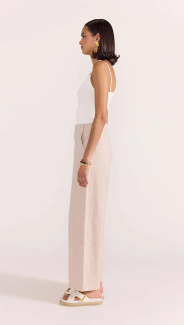 Staple the Label - Enna High Waist Pant Stone