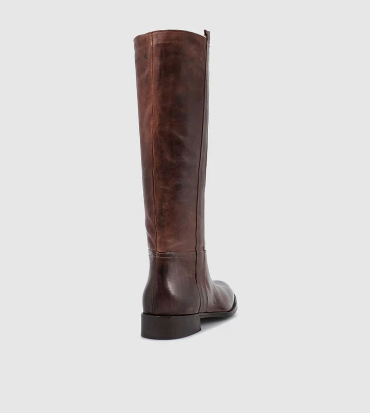 Sempre Di - Evie Knee High Boot Cuoio Brown
