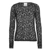Project AJ117 - Black Lace Long Sleeve Top