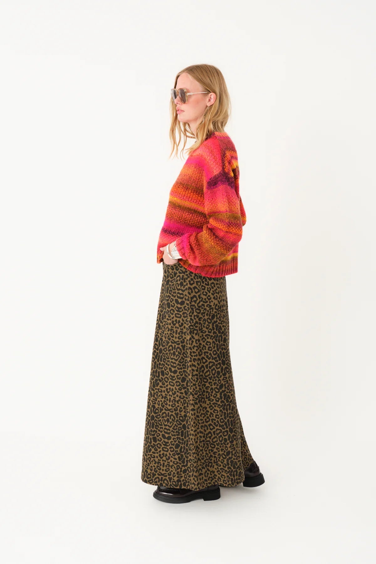 Lolly's Laundry - Fairhaven Jumper Orange Multi