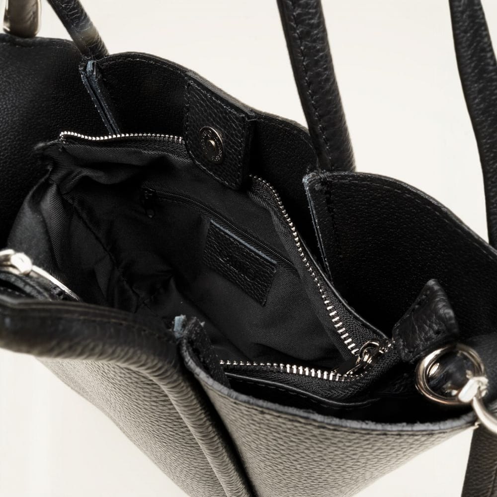 Gaimo - Pilares Leather Crossbody Tote Bag