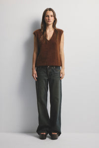 World of Nomads - Ebony Vest Chocolate