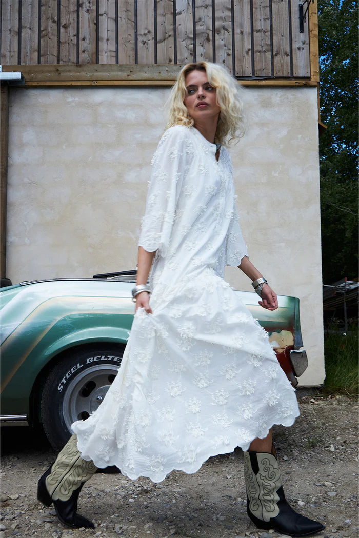 Lolly’s Laundry - Timor Midi Dress Creme