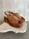 Alfie and Evie - Kirk Camel Suede