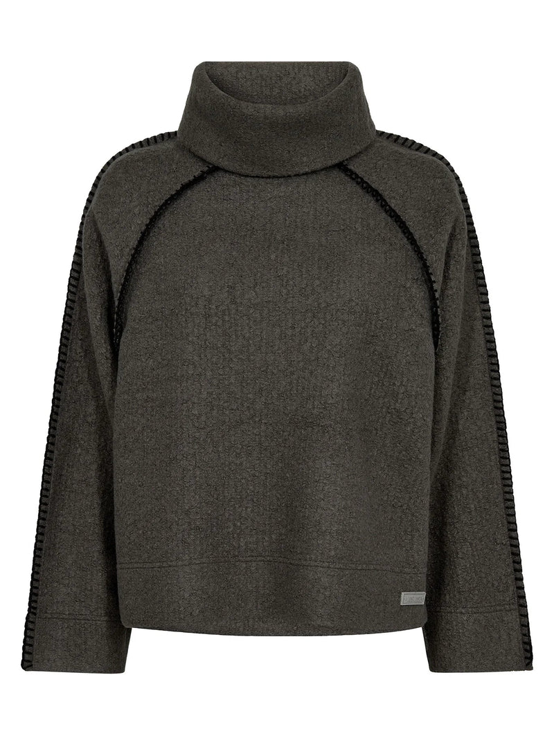 Mos Mosh - Caja O-LS Sweatshirt Sharkskin Grey