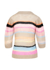 Coster Copenhagen - V-neck Knit in Multi Stripe