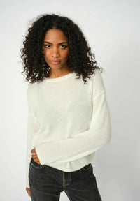 Mos Mosh - Mape O Neck Knit Ecru