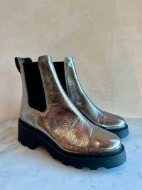 CARRANO - 52709 Pewter Metallic Chelsea boot