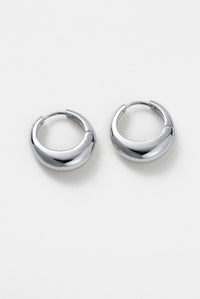 Zafino Cleo Hoop Medium Silver