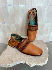 FELMINI - D779 Tan Mule