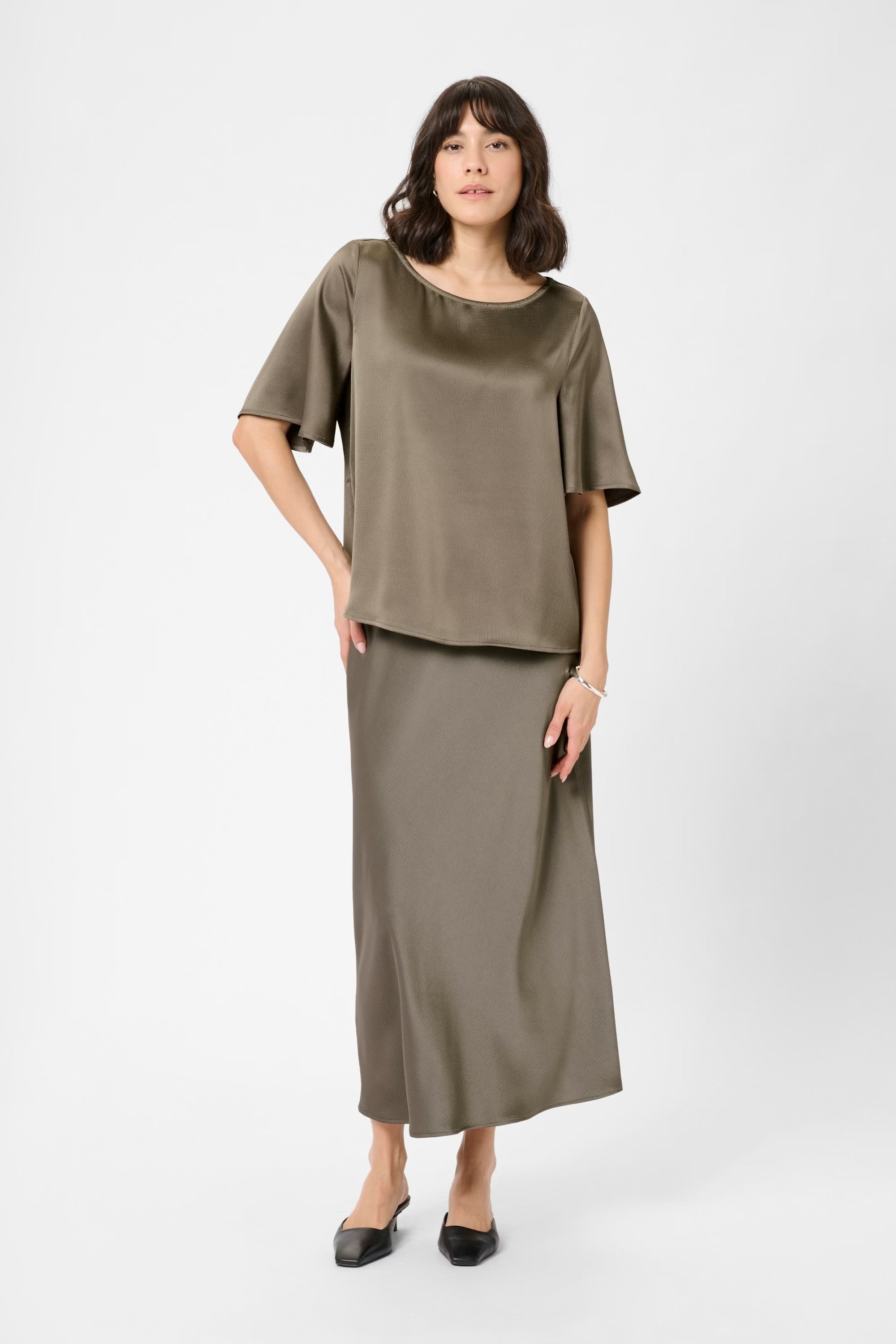 Kaffe - Lotte Skirt Morel