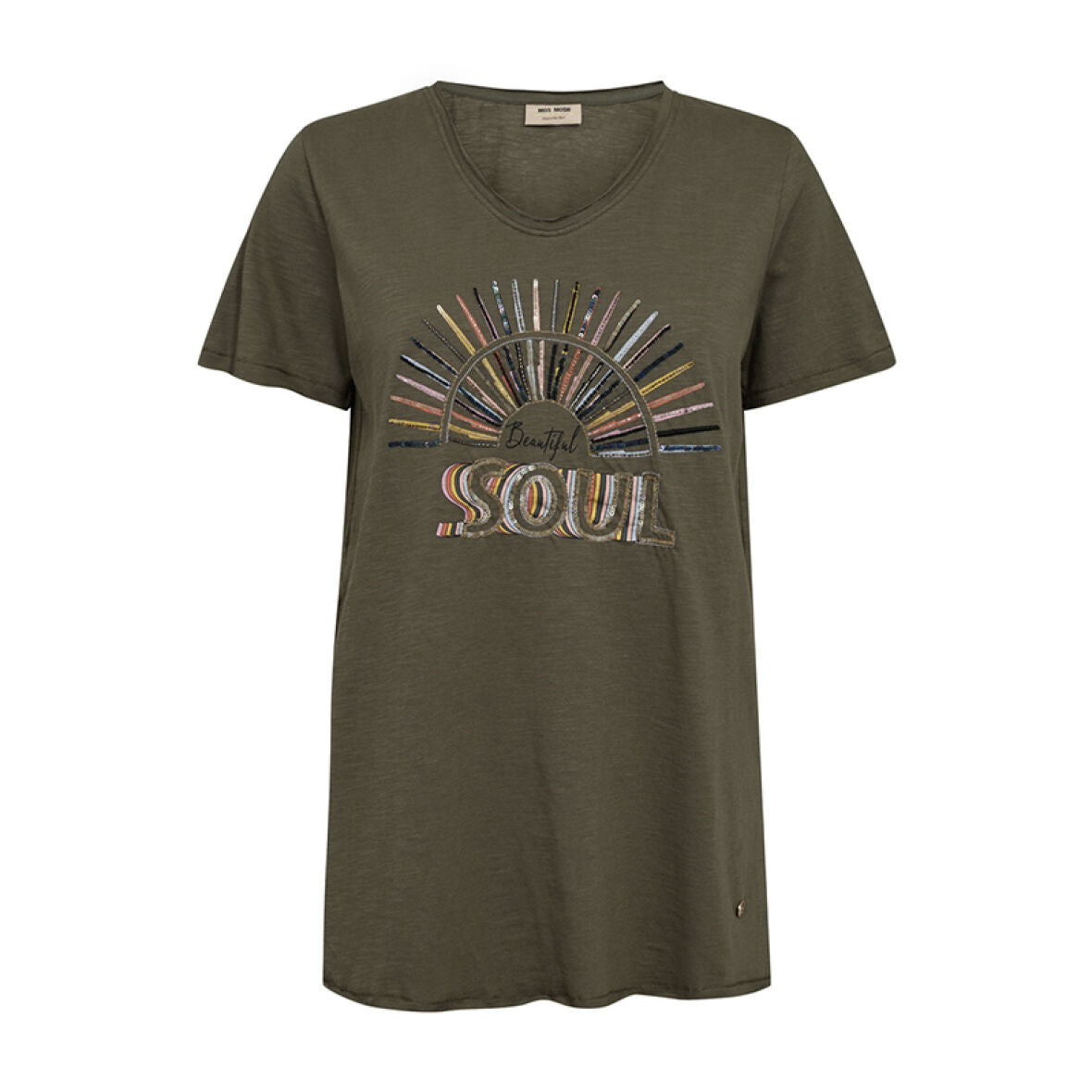 Mos  Mosh - Caro SS Tee Dusty Olive